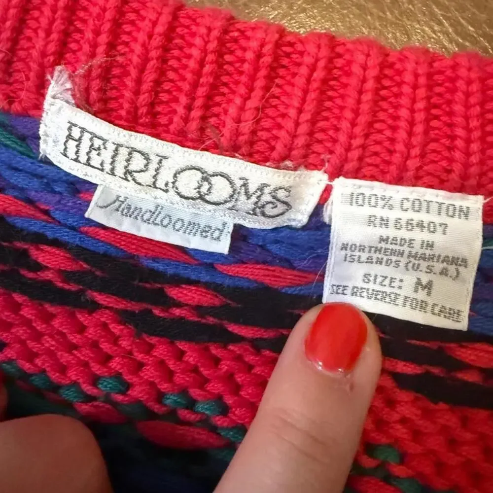Heirlooms vintage handloomed